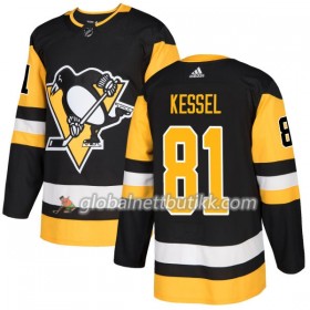 Pittsburgh Penguins Hockeydrakt Phil Kessel 81 2017-2018 Svart Adidas Authentic - Herre